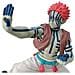 Figurina Akaza Della Serie Demon Slayer Kimetsu No Yaiba, Bianco / Rosa - Foto miniatura 3