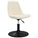 Sedie Da Pranzo Girevoli 4 Pz Crema In Velluto - Foto miniatura 3