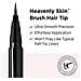 Superhero Liner - Penna Eyeliner Liquido Nero - Formula Waterproof 24 Ore Wonat Budge O Smudge - Con Peptidi, Collagene, Biotina, Cheratina E Argilla Caolino - 0018 Fl Oz - Foto miniatura 5