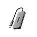 CN-5009 Hub USB-C a 4x USB-A 5 Gbps Colore Grigio - Foto miniatura 1