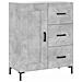 Credenza Grigio Cemento 69,5x34x90 Cm In Legno Multistrato - Foto miniatura 2