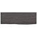 Ripiano Muro Marrone Scuro 60x20x2 cm Massello Rovere Trattato - Foto miniatura 2