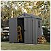 Casetta Da Giardino Darwin 64 Grigia - Foto miniatura 3