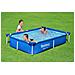 Piscina Bassa Rettangolare Per Bambini 221x150xh43 Cm Steel Pro Frame 56401 - Foto miniatura 5