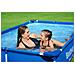 Piscina Bassa Rettangolare Per Bambini 221x150xh43 Cm Steel Pro Frame 56401 - Foto miniatura 6