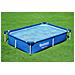 Piscina Bassa Rettangolare Per Bambini 221x150xh43 Cm Steel Pro Frame 56401 - Foto miniatura 7