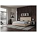 Letto Contenitore Imbottito 180x190 Similpelle Tortora Focus - Foto miniatura 4