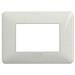 Placchetta Placca Bianca Compatibile Matix 3 Posti Copri Interruttore C8803 Wht - Foto miniatura 1
