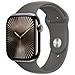Watch Series 10 Gps + Cellular 46mm Natural Titanium Case Mit Stone Grey Sport Band - S /m (mwy93qf /a) - Foto miniatura 1