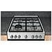 Cucina HS68G8PHX /E / 1 Libera Installazione Forno Elettrico 4 Fuochi a Gas Capacità 78 Litri Colore Accaio Inox - Foto miniatura 9