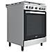 Cucina HS68G8PHX /E / 1 Libera Installazione Forno Elettrico 4 Fuochi a Gas Capacità 78 Litri Colore Accaio Inox - Foto miniatura 5