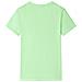 Maglietta per Bambini Verde Neon 128 - Foto miniatura 2
