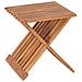 Sgabello Pieghevole 40x32x45 Cm In Legno Massello Di Teak - Foto miniatura 4