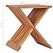Sgabello Pieghevole 40x32x45 Cm In Legno Massello Di Teak - Foto miniatura 8