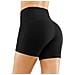 Pantaloncini A Compressione - Perfetti Per Yoga E Fitness Black L - Foto miniatura 2