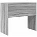 Scrivania Grigio sonoma Legno ingegnerizzato 90 x 40 x 76 cm - Foto miniatura 7
