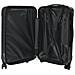 "Set di valigie 3 pezzi in policarbonato rigido nero 20"" 24"" 28" - Foto miniatura 4