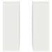 Supporti Piante da Esterno Pillar 2 pcs Bianco 24x24x75 cm Acciaio - Foto miniatura 6