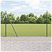 Recinzione in Rete Metallica con 7 Pali Flangiati 1.4x10 m Acciaio Galvanizzato - Foto miniatura 2