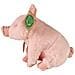 Peluche Maiale Seduto Edizione Eco-friendly Realistico Morbido, Rosa - Foto miniatura 3