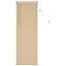 Tenda Veneziana Marrone Chiaro con Motivo 150 x 50 cm PVC - Foto miniatura 1
