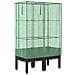 Letto Rialzato con Copertura Serra Effetto Rattan 80x40x140 cm - Foto miniatura 6