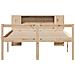 Letto Libreria senza Materasso 135x190 cm in Legno di Pino - Foto miniatura 4