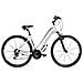 Bici Da Donna Ibrido Misura 28 Linea Aura Bicicletta Con Cambio Acera 24v Telaio In Alluminio Forcella Ammortizzata - 44 Bianco - Foto miniatura 1