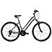 Bici Da Donna Ibrido Misura 28 Linea Aura Bicicletta Con Cambio Acera 24v Telaio In Alluminio Forcella Ammortizzata - 44 Bianco - Foto miniatura 3