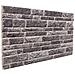 Pannelli da parete 10 pcs Antracite 100 x 50 cm Schiuma EPS - Foto miniatura 1