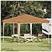 Tenda per feste a pop-up 288 x 288 x 245 cm Beige - Foto miniatura 2