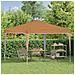 Tenda per feste a pop-up 288 x 288 x 245 cm Beige - Foto miniatura 3