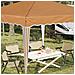 Tenda per feste a pop-up 288 x 288 x 245 cm Beige - Foto miniatura 4