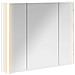Mobiletto per specchio da bagno Bianco 83,5 x 15,5 x 70 cm - Foto miniatura 1
