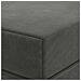 Divano Letto Pieghevole 100 x 67 x 45 cm Grigio Scuro - Foto miniatura 6