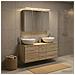 Set di mobili per il bagno 4 pcs Rovere Sonoma - Foto miniatura 2