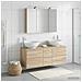 Set di mobili per il bagno 4 pcs Rovere Sonoma - Foto miniatura 4