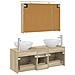 Set di mobili per il bagno 4 pcs Rovere Sonoma - Foto miniatura 8