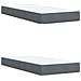 Letto box spring con materasso Grigio Scuro 200 x 200 cm - Foto miniatura 6