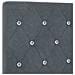 Letto box spring con materasso Grigio Scuro 200 x 200 cm - Foto miniatura 9