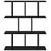Scaffale da parete Rovere Nero 80 x 20 x 96 cm - Foto miniatura 4
