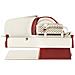 Affettatrice Home Line 200 + Cover Affettatrice Colore Rosso - Foto miniatura 3