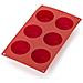 Stampo Muffin 6 Porzioni, Rosso - Foto miniatura 1