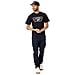 T-shirt Full Patch Nero Bianco (m, Bianco) - Foto miniatura 3