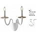 Applique Armstrong Bianco 2xe14 45x36x26cm - Foto miniatura 1