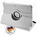 Custodia Per Samsung Galaxy Tab 10.1 N Gt-p7500 Gt-p7501 Gt-p7510 Gt-p7511, Tab 2 10.1 P5100 P5110 Smart 360° Gradi Di Rotazione Cover Supporto Protezione Case | Colore Bianco - Foto miniatura 2