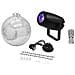 Mirror Ball 30cm With Motor + Led Pst-5 Qcl Spot Bk - Foto miniatura 1