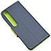 Maxy Custodia Book Orizzontale Silicone Case Per Xiaomi Mi 10 - Mi 10 Pro Navy-lime - Foto miniatura 3