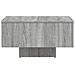 Tavolino Salotto Grigio Sonoma 60x60x31,5 Cm Legno Multistrato - Foto miniatura 7
