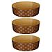 Set 3 Stampi Panettone In Carta Da Forno Marrone - Foto miniatura 4